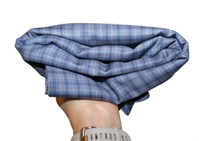 Stofrest 2,35 m. ternet uld stof