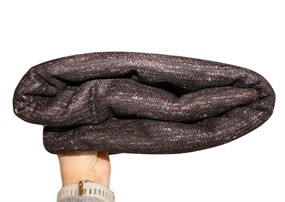 Stofrest 2,3 m. brun uld