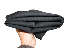 Stofrest 0,7 m. grå uld