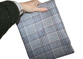 Stofrest 2,35 m. ternet uld