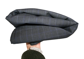 Stofrest 3,15 m. ternet uld