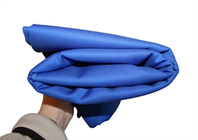 Stofrest 3,1 m. kobolt blå uld