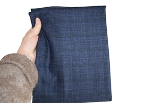 Stofrest 1,15 m. ternet uld