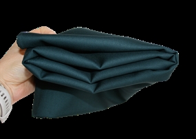 1,1 m. mørkegrøn uld