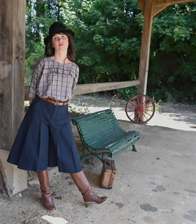 Symønster til buksenederdel \'Devinette\'