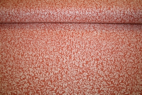 William Morris bomuld \'Small Standen Lily Red\'