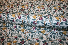 William Morris stof bomuld 'Arbutus Slate'