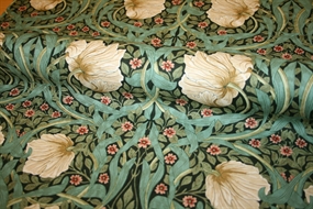 William Morris stof \'Small Pimpernel Green\'