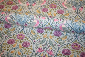 William Morris stof bomuld 'Seasons by May Slate'
